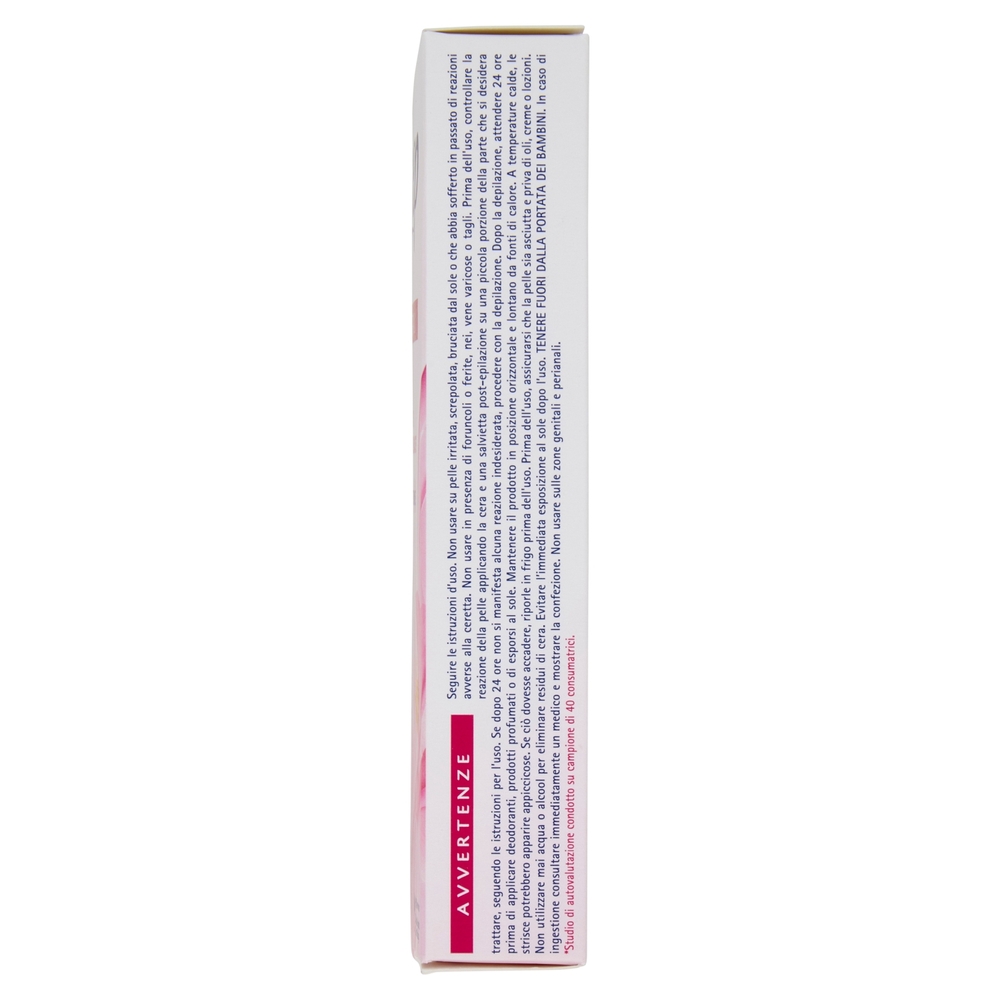 Strep Crystal Strisce Depilatorie Viso e Parti Delicate 20 Strisce + 4 Salviettine